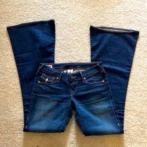 True religion “Carrie” Flare jeans